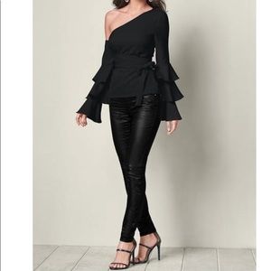 Venus One Shoulder Ruffle Top